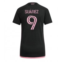 Maglia Calcio Inter Miami Luis Suarez #9 Seconda Divisa Donna 2024-25 Manica Corta